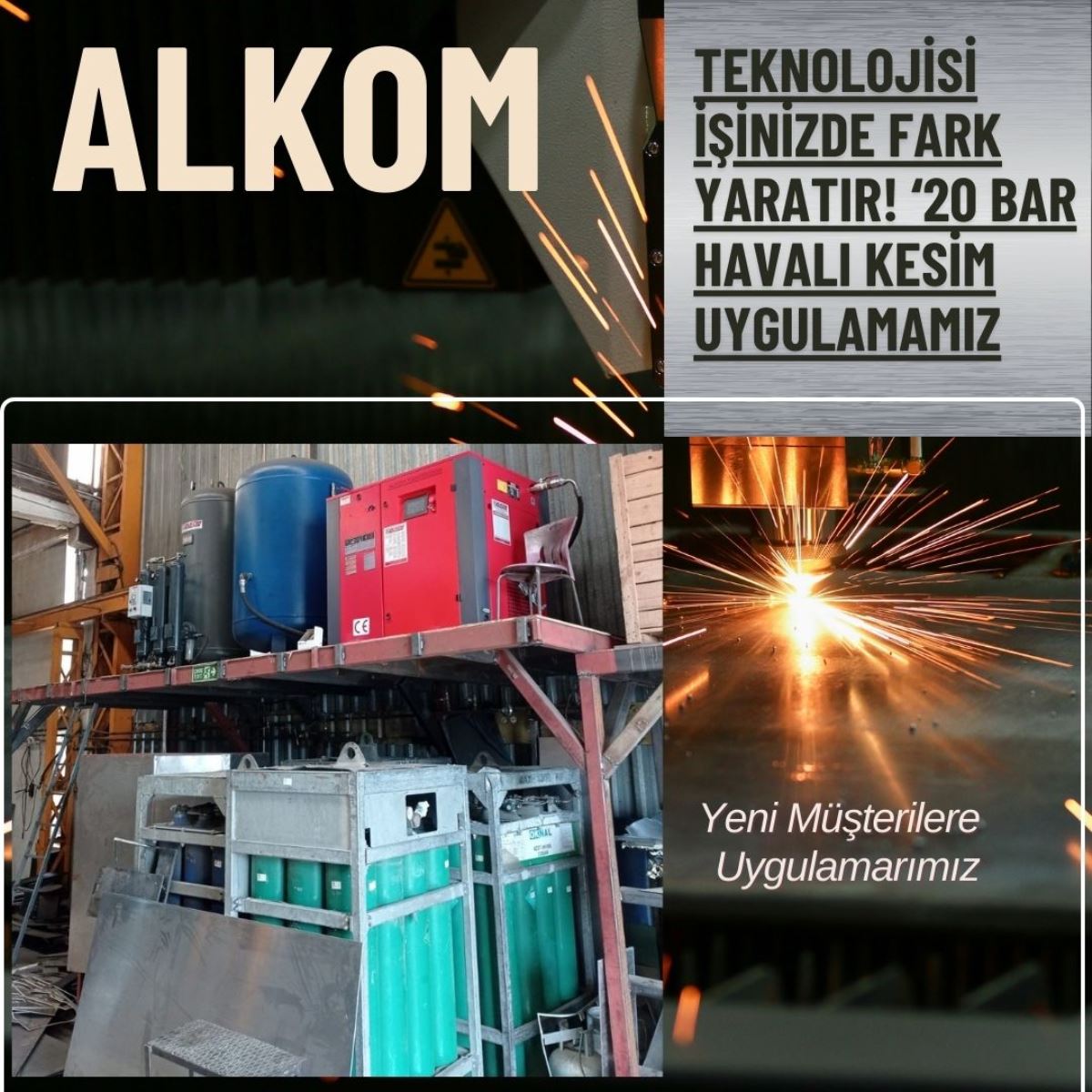 Lazer Havalı Kesim Uygulamalarımız